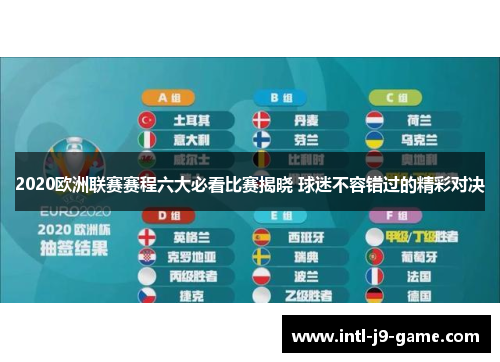 2020欧洲联赛赛程六大必看比赛揭晓 球迷不容错过的精彩对决